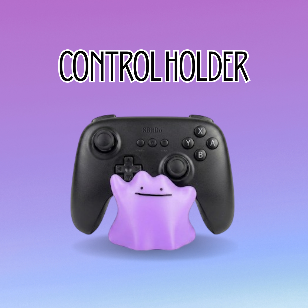 control holder gamer impreso en 3D para organizar controles de consola