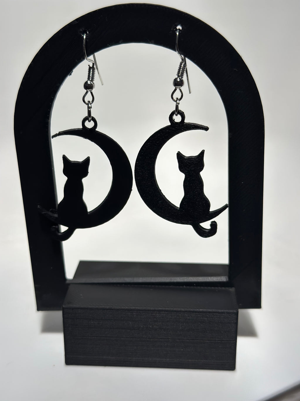 Gato y luna