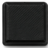 Charcoal solid color keycap