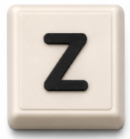 Letter Z keycap