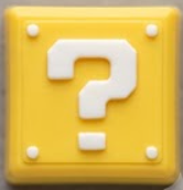 Yellow question block keycap