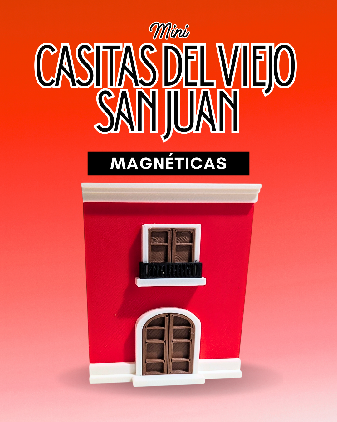 Roja - Casitas Magnéticas VSJ