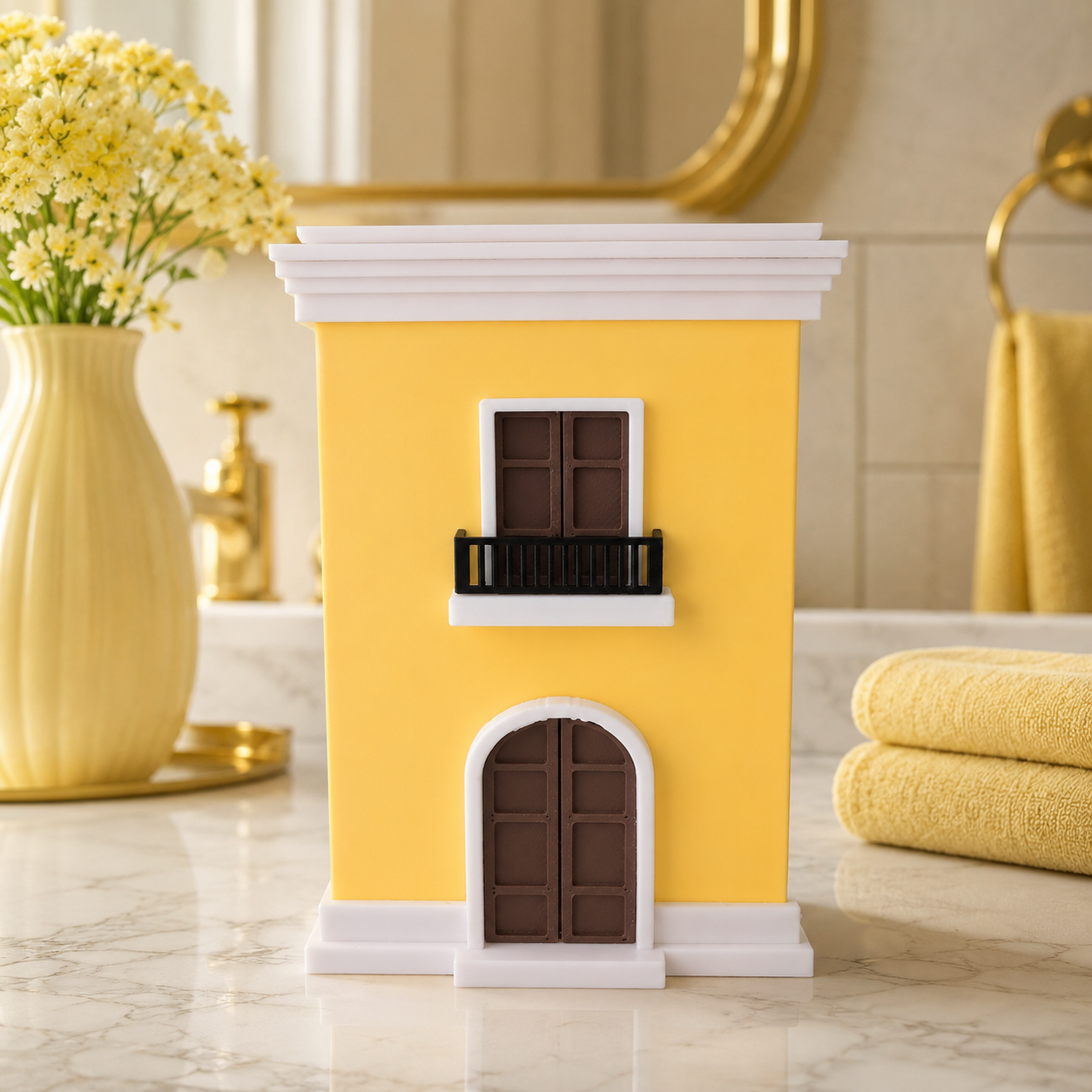 Casita multiuso inspirada en el Viejo San Juan, porta jabón y decoración boricua hecha en Puerto Rico - vista 7