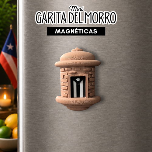 Paquete Pura Cepa de 9 magnetos boricuas BoriLayer inspirados en Puerto Rico - vista 9