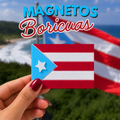 Bandera Azul Celeste Magnética | Regalo de Puerto Rico