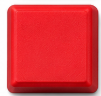 Scarlet red solid color keycap